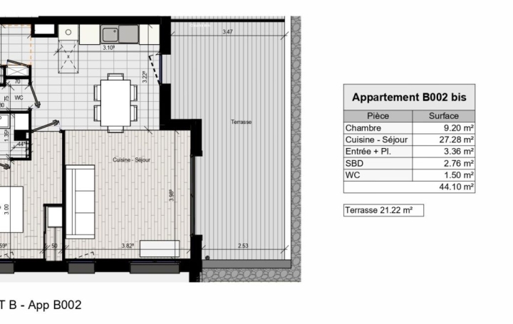 2 Pièces MORILLON (74440)  44 m2 275 000 € 