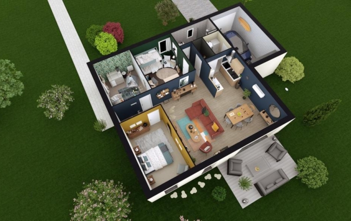 Maison ROMANS-SUR-ISERE (26100)  90 m2 257 100 € 