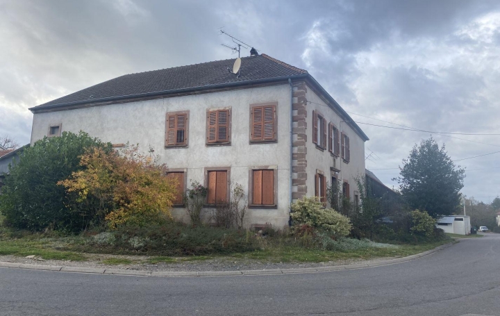 Réseau Immo-diffusion : Maison de village  INSVILLER  147 m2 60 000 € 