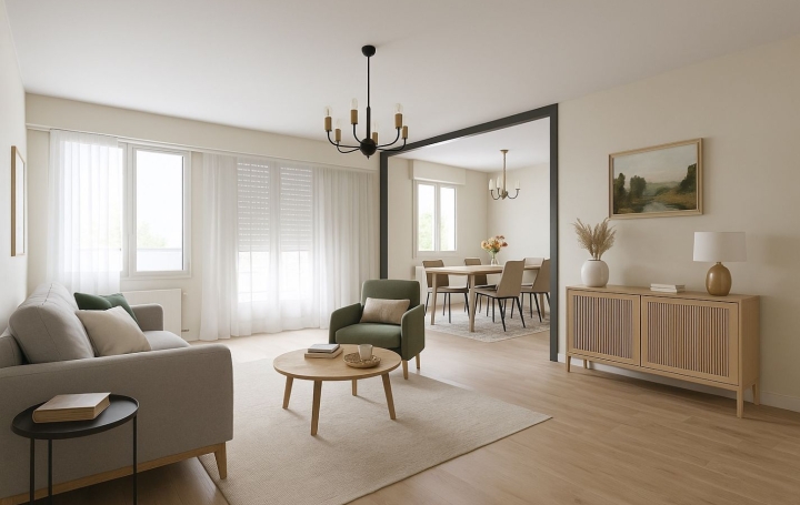 Appartement MONTCEAU-LES-MINES (71300) 89 m<sup>2</sup> 53 900 € 