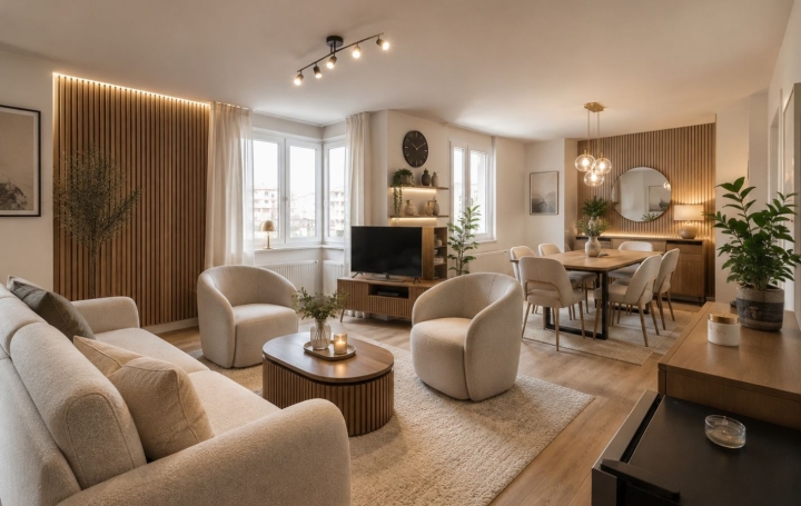 4 Pièces CHALON-SUR-SAONE (71100)  82 m2 144 400 € 