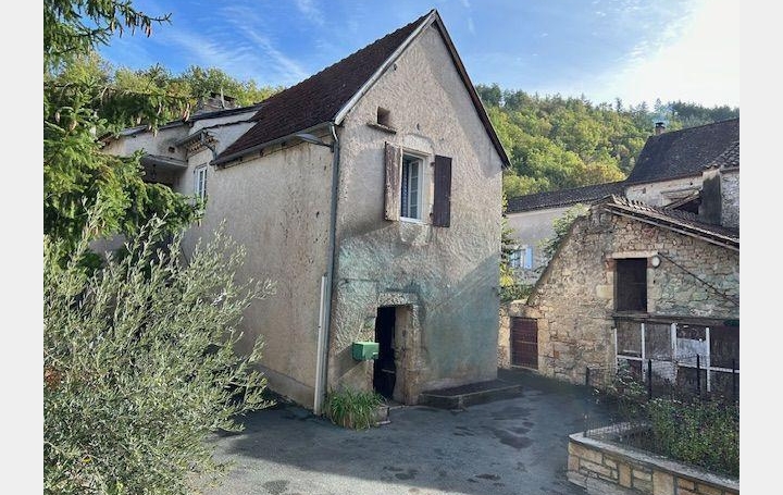 Réseau Immo-diffusion : Maison de village  SAINT-VINCENT-RIVE-D'OLT  102 m2 124 000 € 