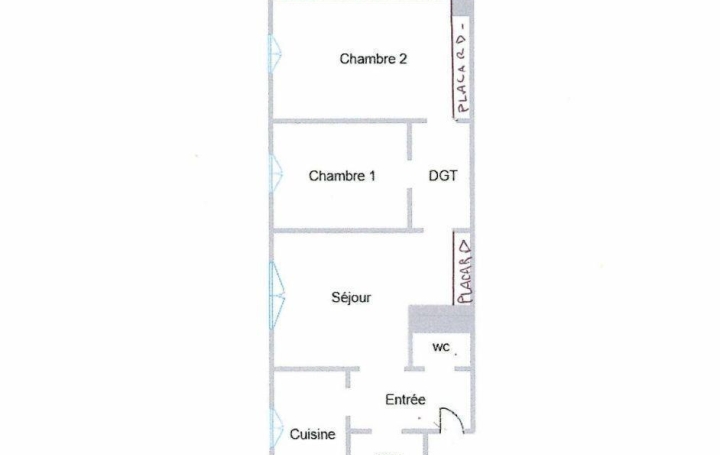 Réseau Immo-diffusion : Appartement P3  SAINT-MAURICE  52 m2 300 000 € 