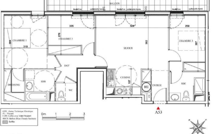 4 Pièces ARGENTEUIL (95100)  79 m2 271 000 € 