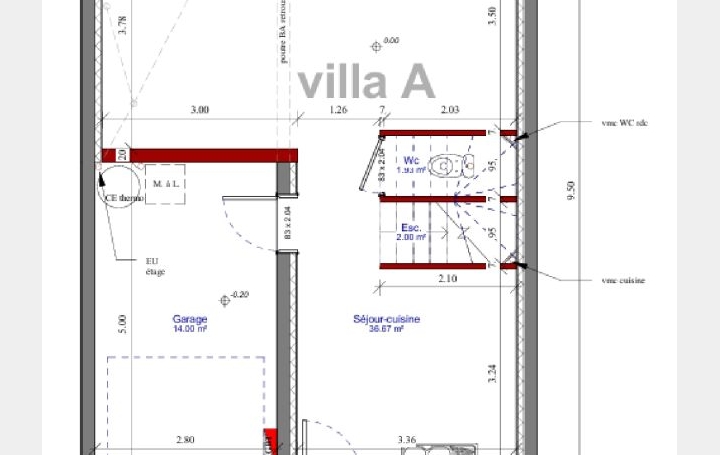 Maison MARSEILLAN (34340)  91 m2 365 000 € 