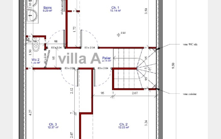 Maison / Villa MARSEILLAN (34340) 91 m<sup>2</sup> 365 000 € 