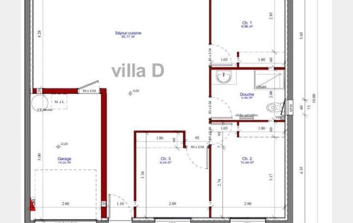 Maison MARSEILLAN (34340)  76 m2 362 000 € 