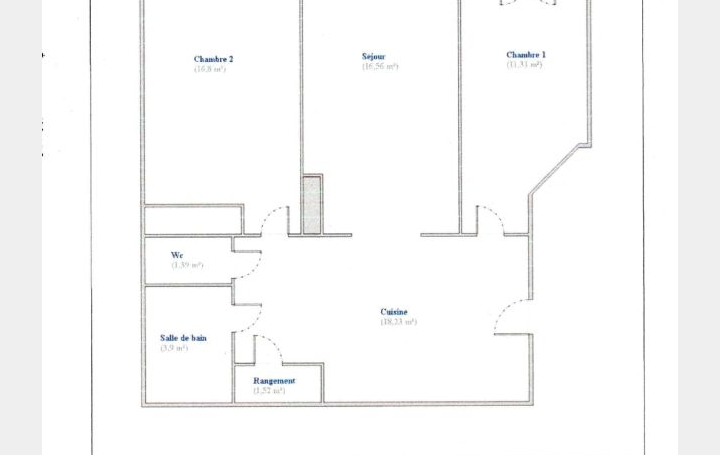 3 Pièces LYON (69006)  71 m2 365 000 € 