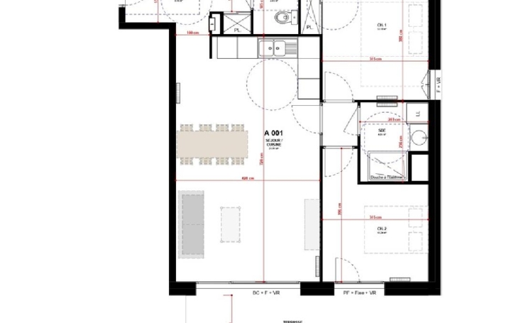 3 Pièces ALLEMOND (38114)  66 m2 290 000 € 