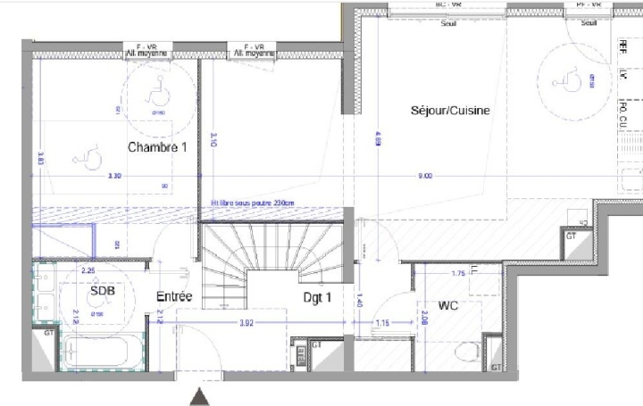 4 Pièces ALLEMOND (38114)  95 m2 459 000 € 