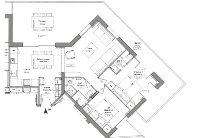 4 Pièces VAUJANY (38114)  70 m2 505 000 € 