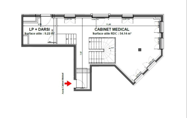 Activité commerciale SAINT-OUEN (93400)  170 m2 500 000 € 