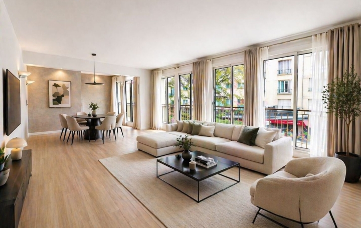 Appartement BOULOGNE-BILLANCOURT (92100) 116 m<sup>2</sup> 850 000 € 