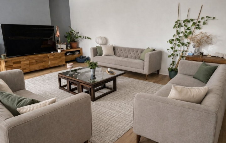 4 Pièces SAINT-GRATIEN (95210)  128 m2 500 000 € 