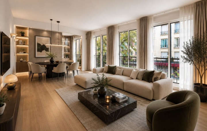Appartement BOULOGNE-BILLANCOURT (92100) 116 m<sup>2</sup> 820 000 € 