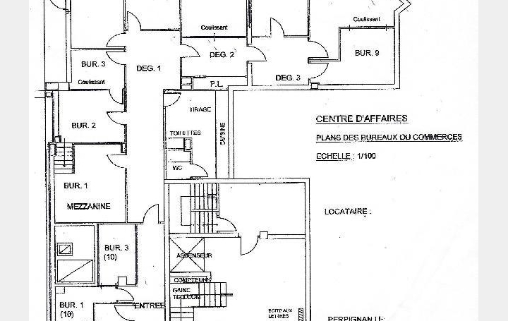 Local d'activité PERPIGNAN (66000)  174 m2 145 000 € 