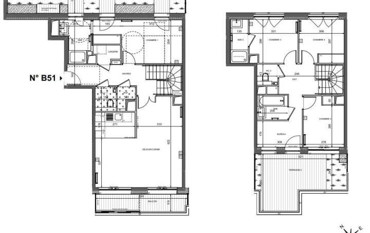 5 Pièces PARIS (75015)  119 m2 1 697 000 € 