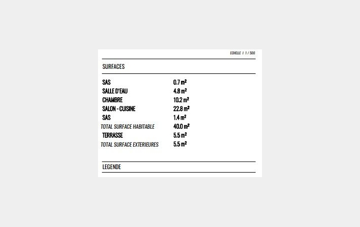 2 Pièces PARIS (75019)  40 m2 428 000 € 