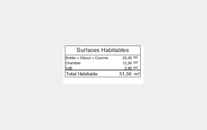 2 Pièces CREIL (60100)  51 m2 168 800 € 