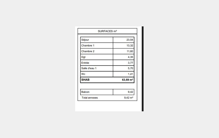 3 Pièces SAINT-OUEN (93400)  64 m2 397 000 € 