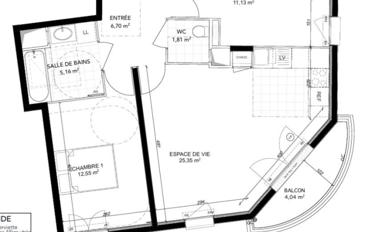 3 Pièces NEUILLY-PLAISANCE (93360)  63 m2 339 000 € 