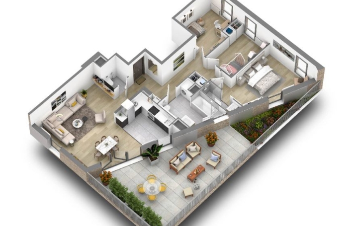 4 Pièces ASNIERES-SUR-SEINE (92600)  89 m2 489 000 € 