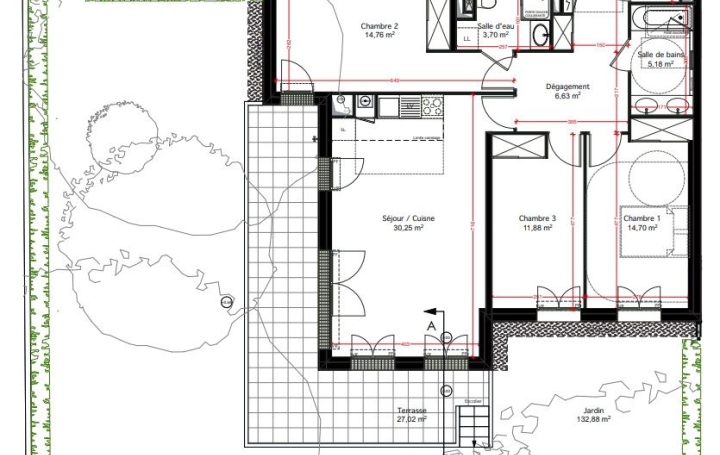 4 Pièces LE-CHESNAY-ROCQUENCOURT (78150)  95 m2 879 000 € 