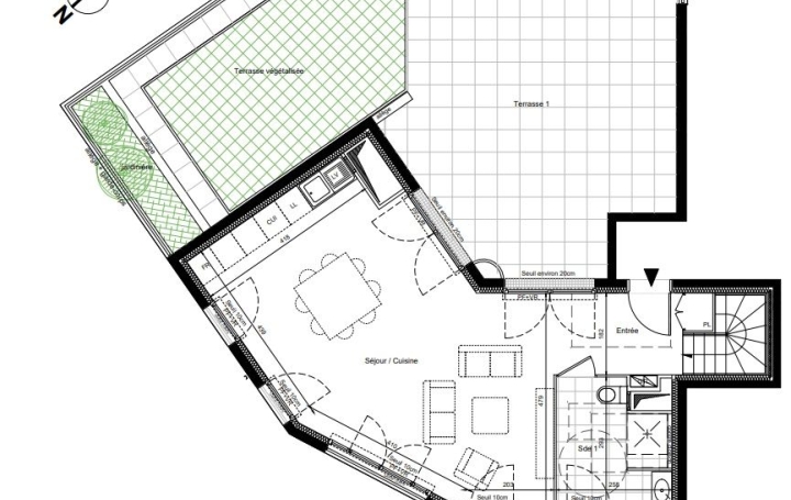 4 Pièces CHAMPIGNY-SUR-MARNE (94500)  94 m2 427 000 € 