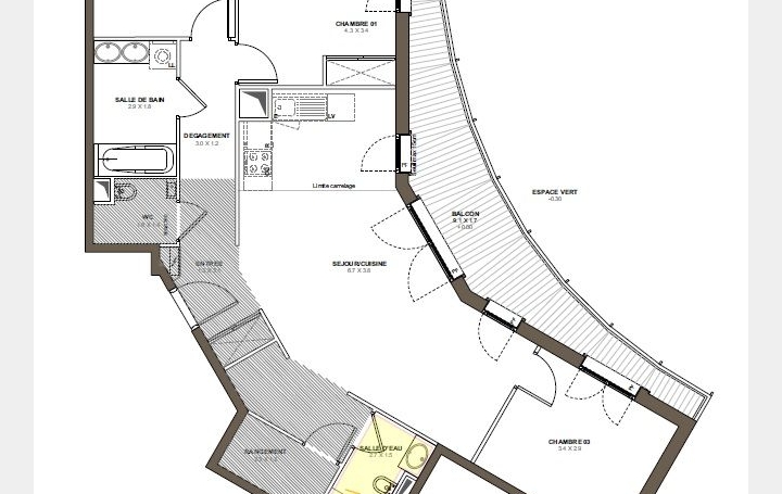 4 Pièces VERSAILLES (78000)  90 m2 635 000 € 