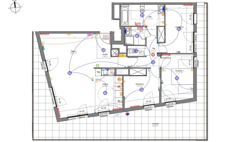 4 Pièces BONDY (93140)  93 m2 345 000 € 