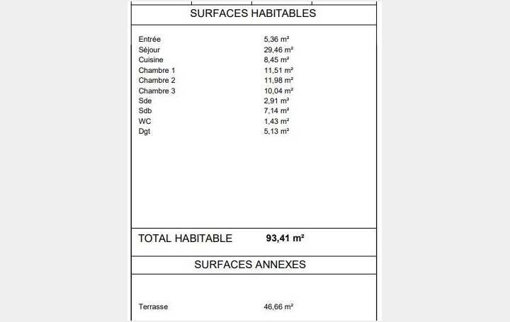 4 Pièces BONDY (93140)  93 m2 345 000 € 