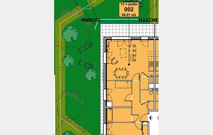 3 Pièces AUBERVILLIERS (93300)  68 m2 385 000 € 