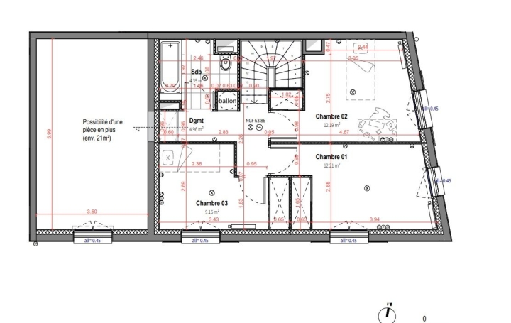 Maison VAUJOURS (93410)  108 m2 425 000 € 