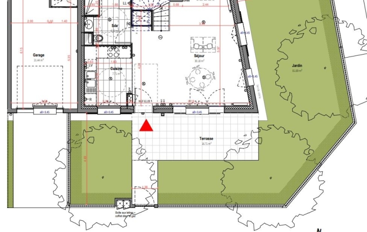 Maison VAUJOURS (93410)  108 m2 425 000 € 