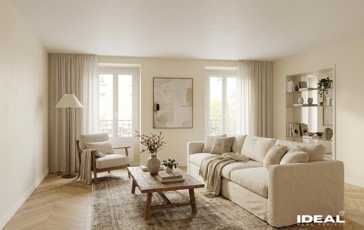 Appartement 3 pièces 61 m² · à Paris · 61 m² · 639 000 €