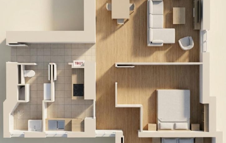 3 Pièces PARIS (75014)  61 m2 639 000 € 