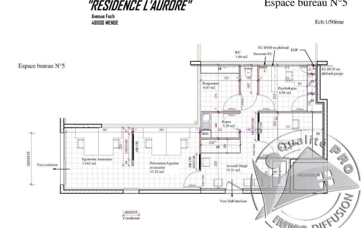 Programme MENDE (48000)  72 m2 125 000 € 