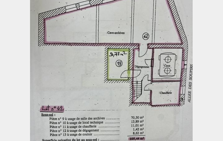 Programme MENDE (48000)  276 m2 149 000 € 