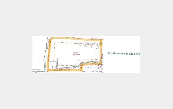 Réseau Immo-diffusion : Terrain  SAINT-BAUZILE   51 022 € 